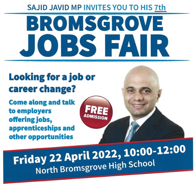 Bromsgrove Jobs Fair 2022